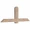 Ekena Millwork Eugene Smooth Timber Gable Bracket, Douglas Fir, 72"W x 27"H x 5 1/2"D x 5 1/2"F, 9/12 Pitch GBW072X27X0606EUG00SDF - alternate 3